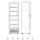 Šaldymo vitrina 361 L DC426BGD (263111DC426BGD)