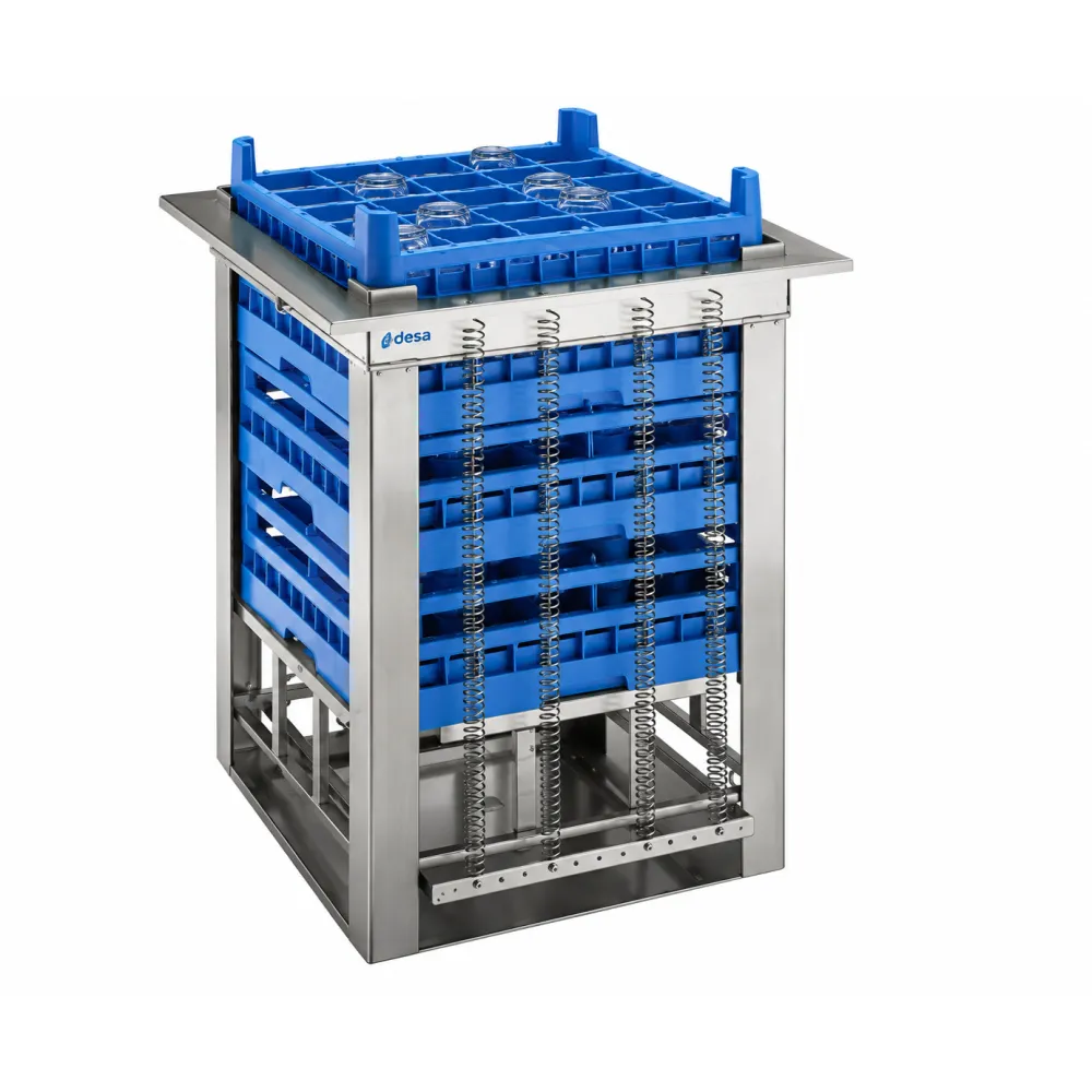 Stiklinių plovimo krepšių dispenseris 500 × 500 mm IDCN-55 (19043376)