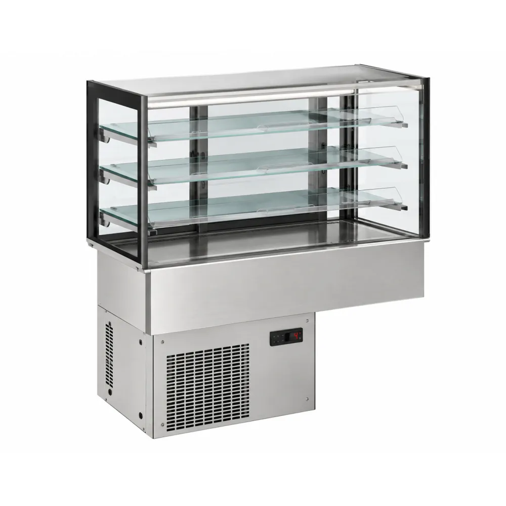 Šaldymo vitrina su stumdomomis durimis 3 GN1/1 DROP-IN DDRVC7-S-CP-3-3 (19106290)