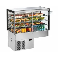 Šaldymo vitrina WALL TYPE 2 GN1/1 DROP-IN DDRVC7-W-CP-3-2