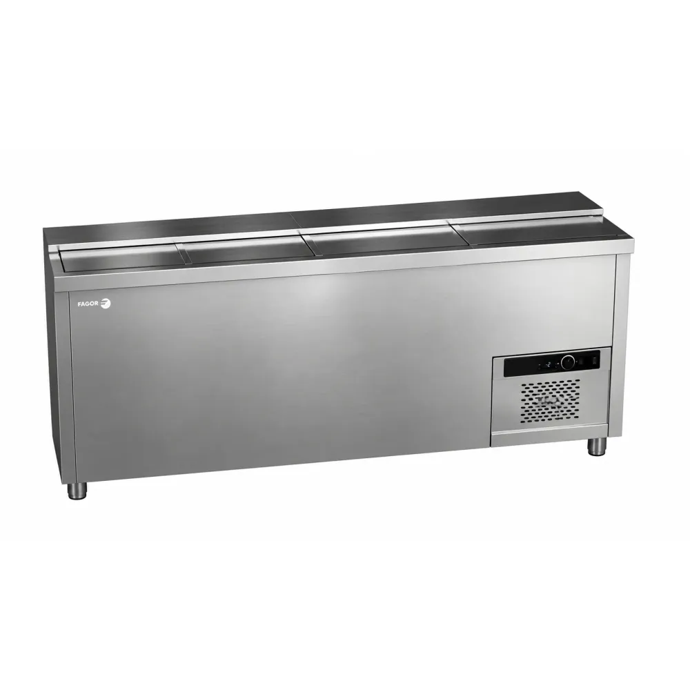 Baro šaldytuvas su viršutine įkrova 539L TLC-4 SS (19089724)