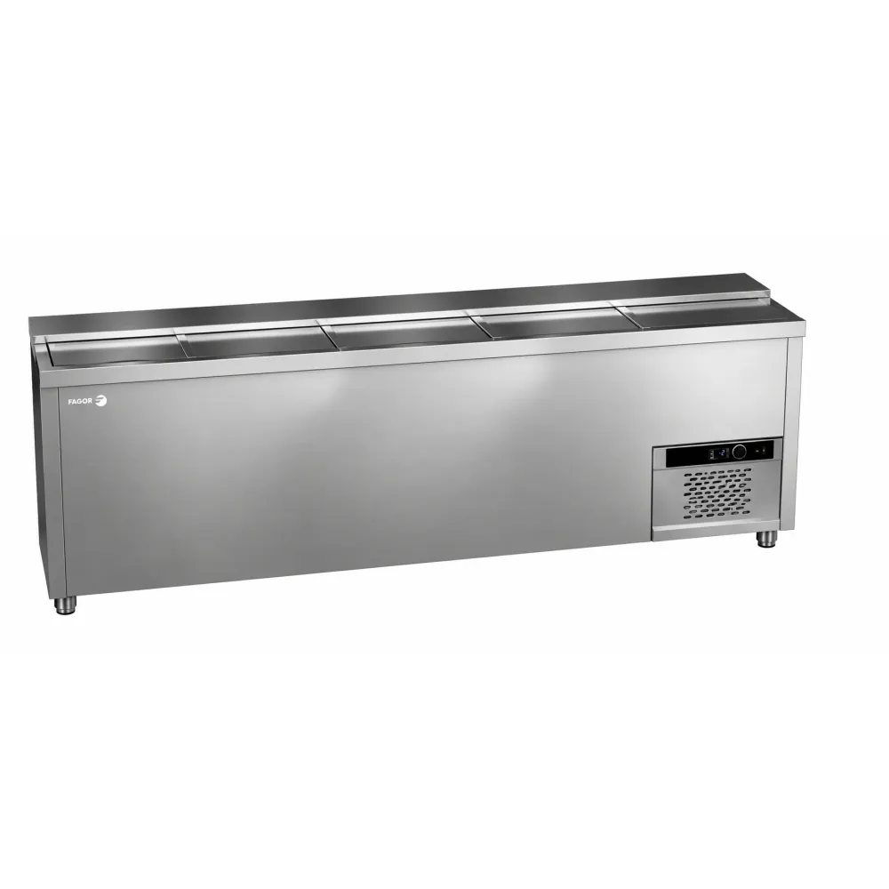 Baro šaldytuvas su viršutine įkrova 696L TLC-5 SS (19089725)
