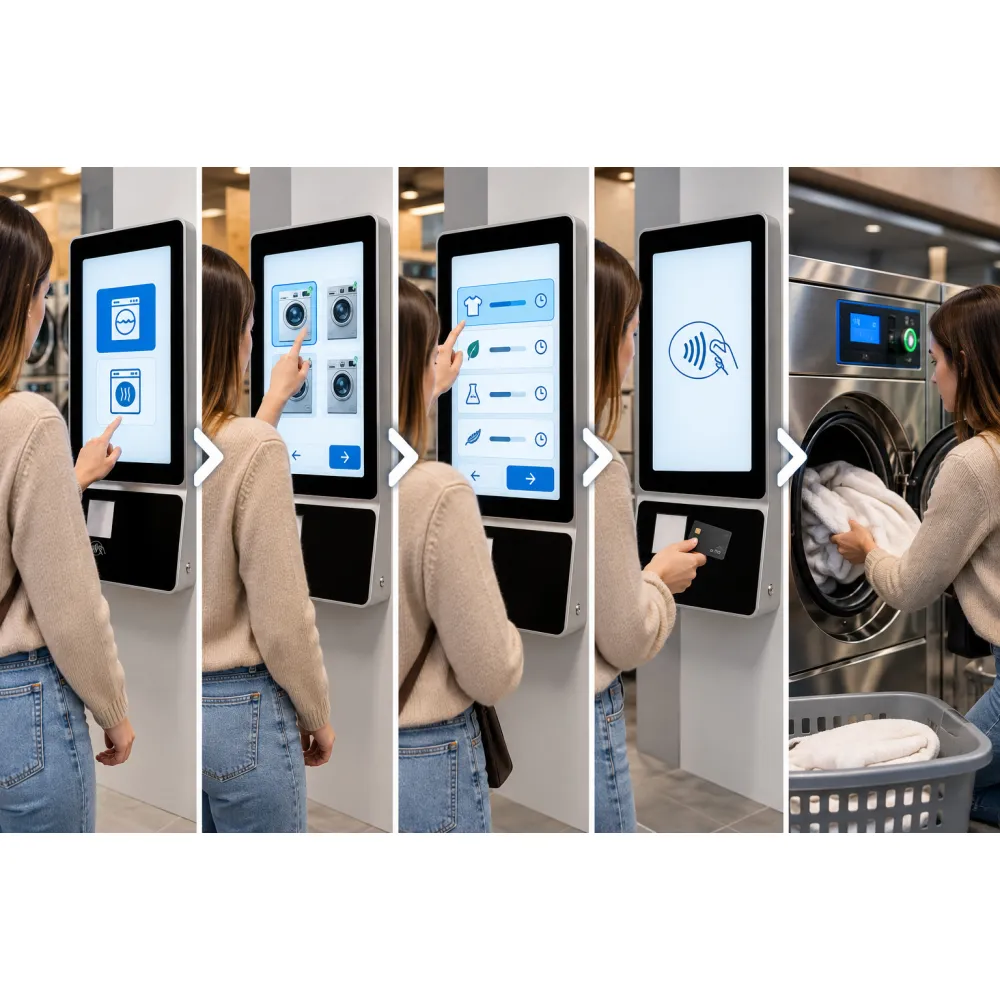 Mokėjimo sistema skalbykloms LAUNDRY KIOSK 32” SH (19111859)