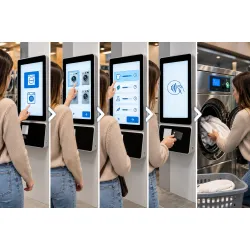 Mokėjimo sistema skalbykloms LAUNDRY KIOSK 32” SH