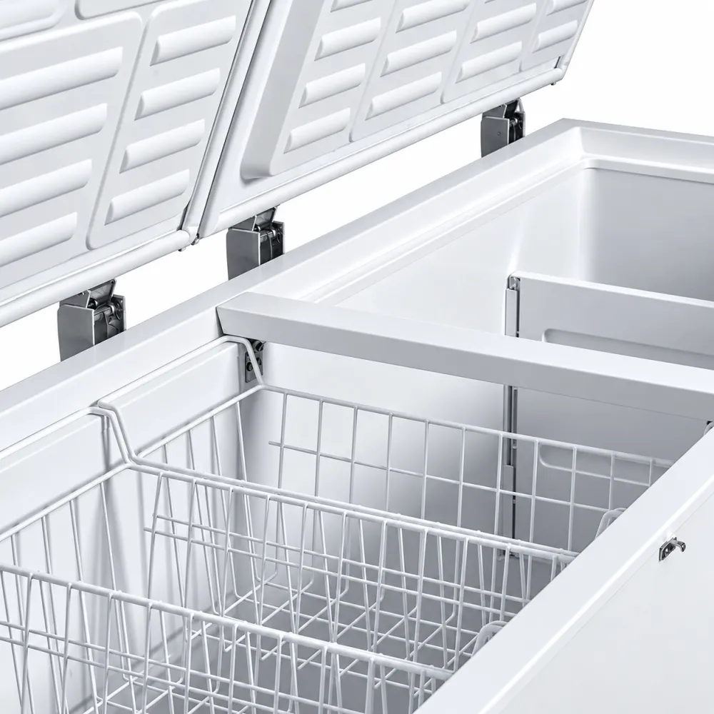Šaldymo dėžė su dviejų dalių dangčiu, 565 l (FR606 SL)