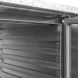 Pizza table with refrigerating display PT1200