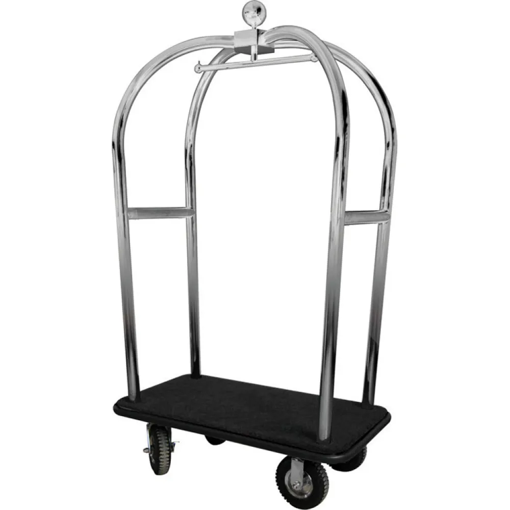 Chariot de transport chic en inox Chariot de transport chic en inox