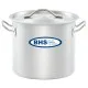 GREDIL 36.6L Stockpot with Lid - Ideal for Home Chefs