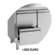 Professional Pizza Prep Table PT930 - Granite Finish