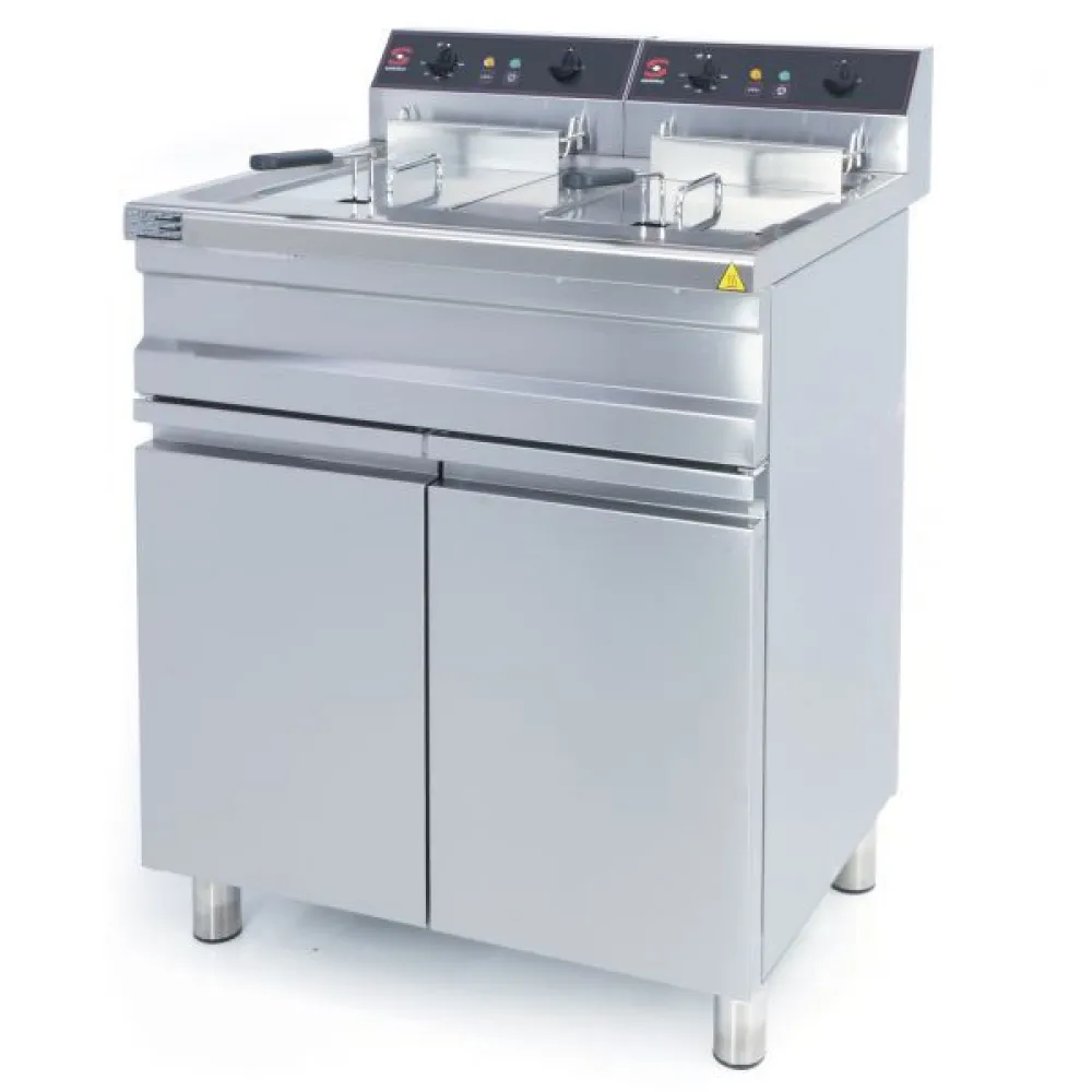 Friteuse Commerciale Double 14+14 Litres