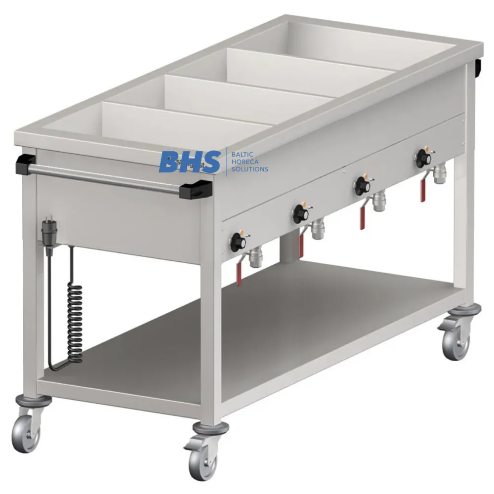 Versatile Chafing Dish on Wheels for GN 1/1