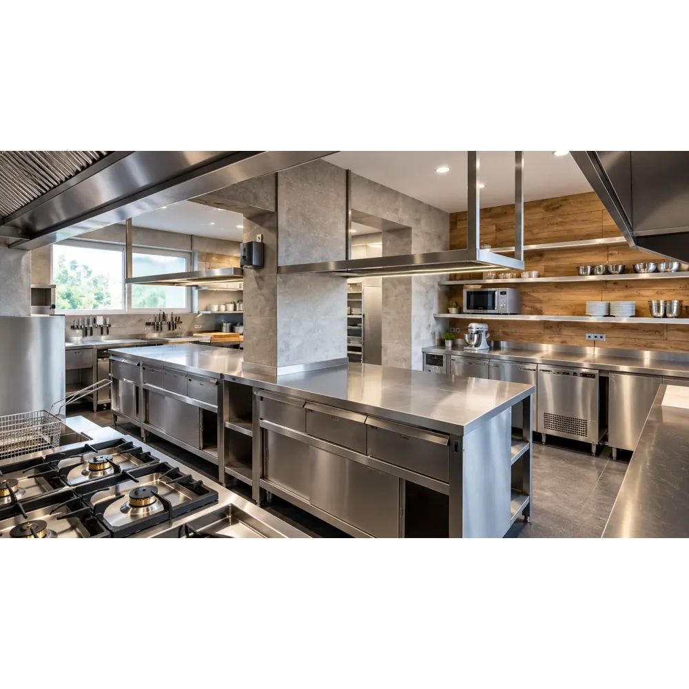 3D kitchen cafe Baltezers (RAS2080)
