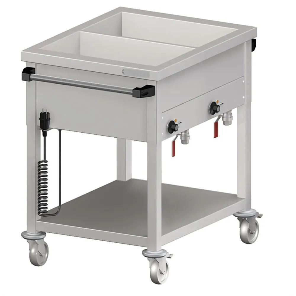 Portable Heated Chafing Dish - Neutral 2 GN1/1