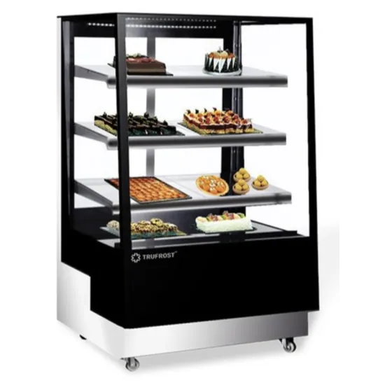 Vitrine pâtissière sans régulation de température
