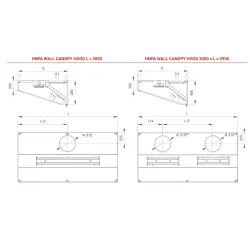 Cooker hood HNPA 600