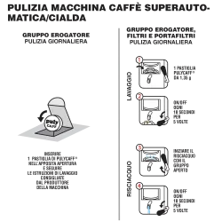 Détergent pour machines à café espresso et superautomatiques