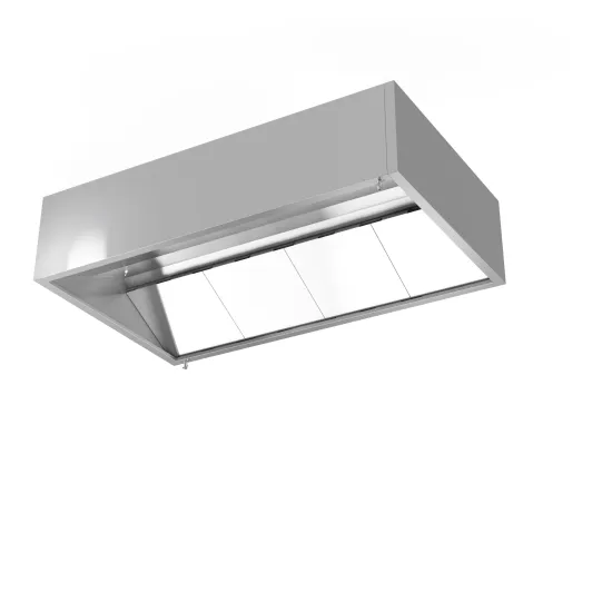 Condensation hood with condensation plates HKCD