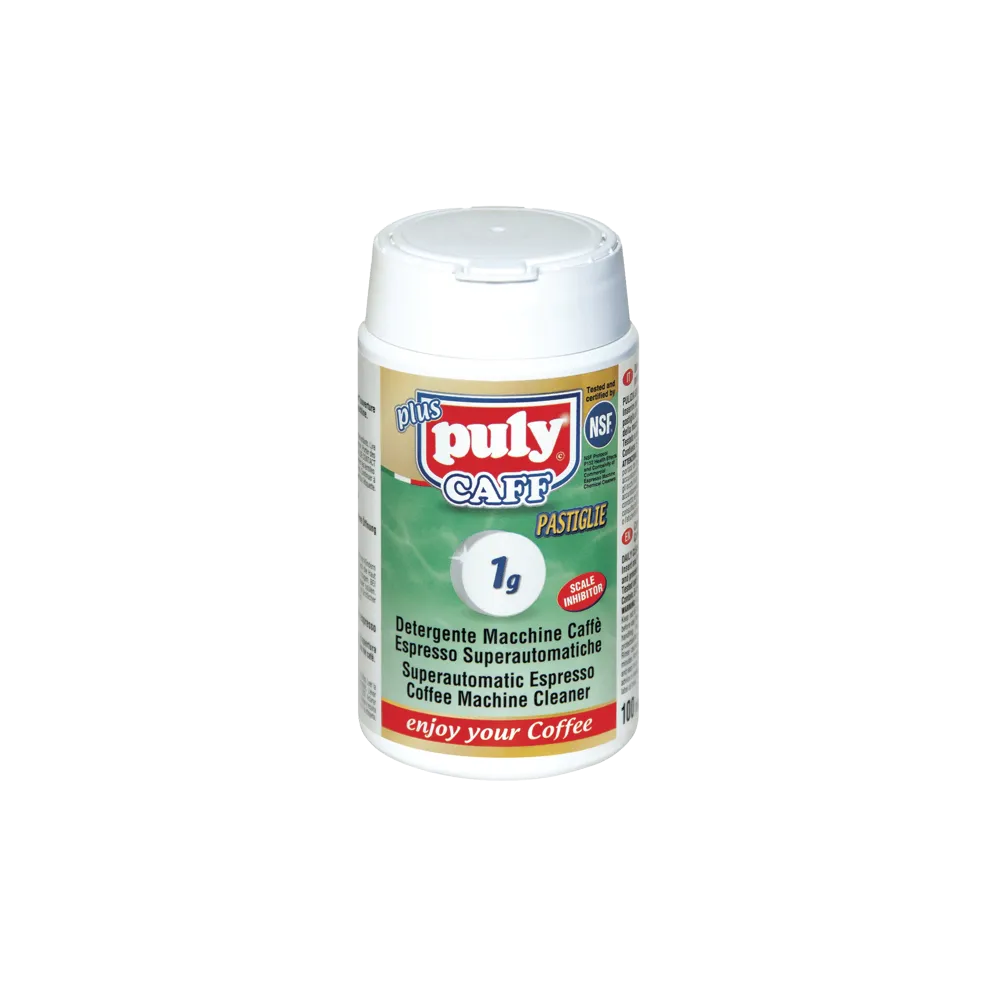 Pastilles de Nettoyage pulyCAFF® Plus pour Machines à Café Automatiques