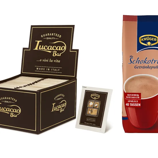 Boisson au chocolat pour distributeurs automatiques