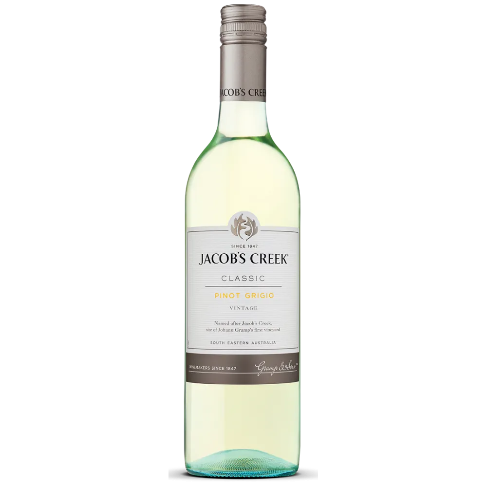 Jacob's Creek Pinot Grigio - Assortimentas Jūsų Vynų Kolekcijai