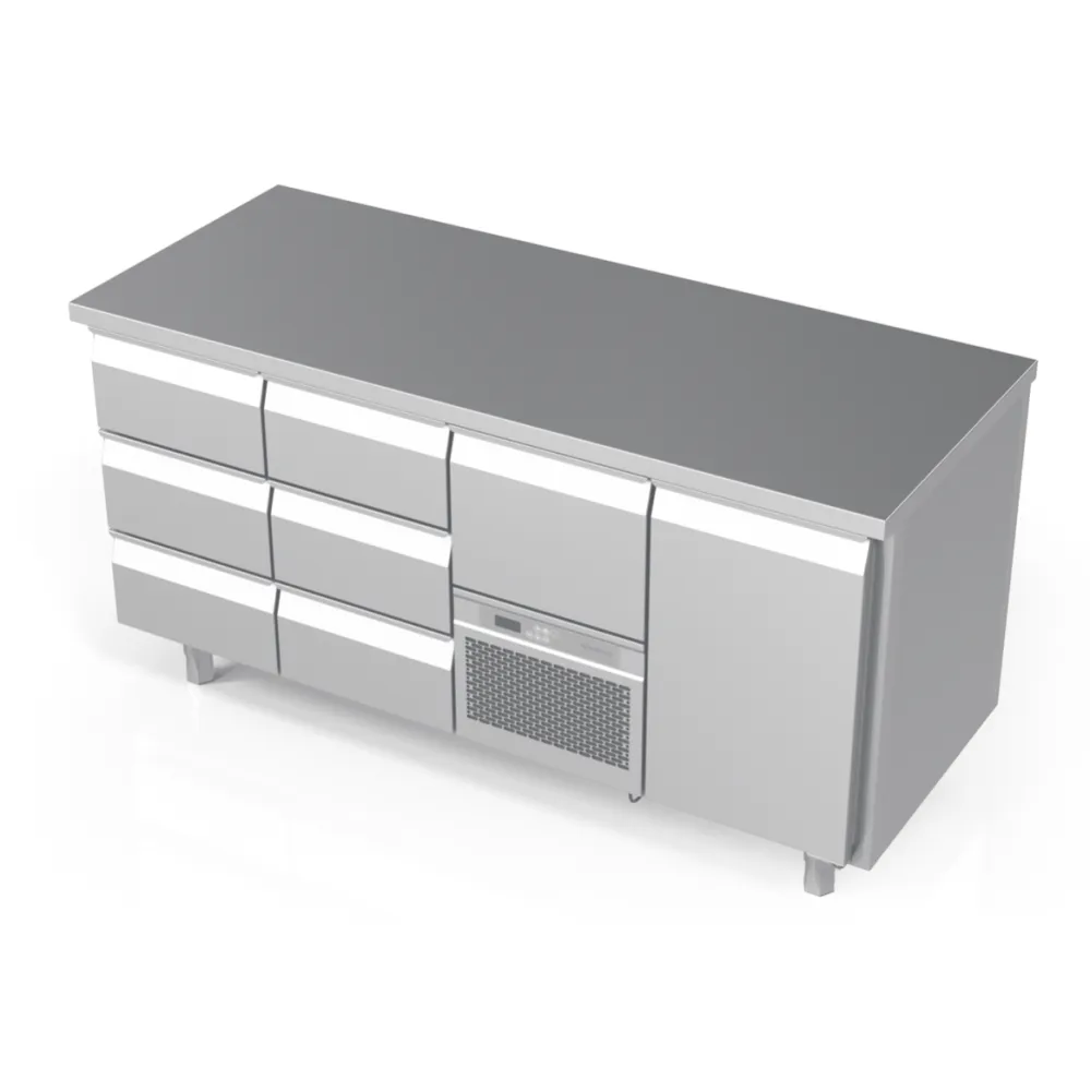 Congélateur à tiroirs P345 - 1720 mm pour Cuisine
