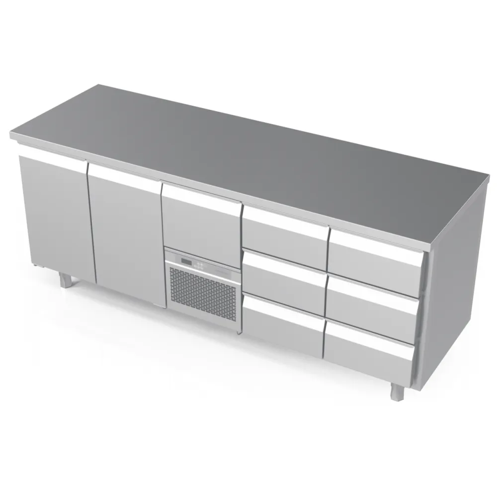 Versatile Cooling Counter P446 for Commercial Use