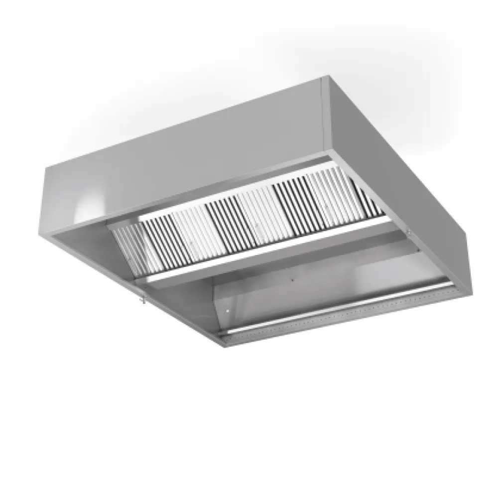Advanced Island Exhaust Hood with Air Intake