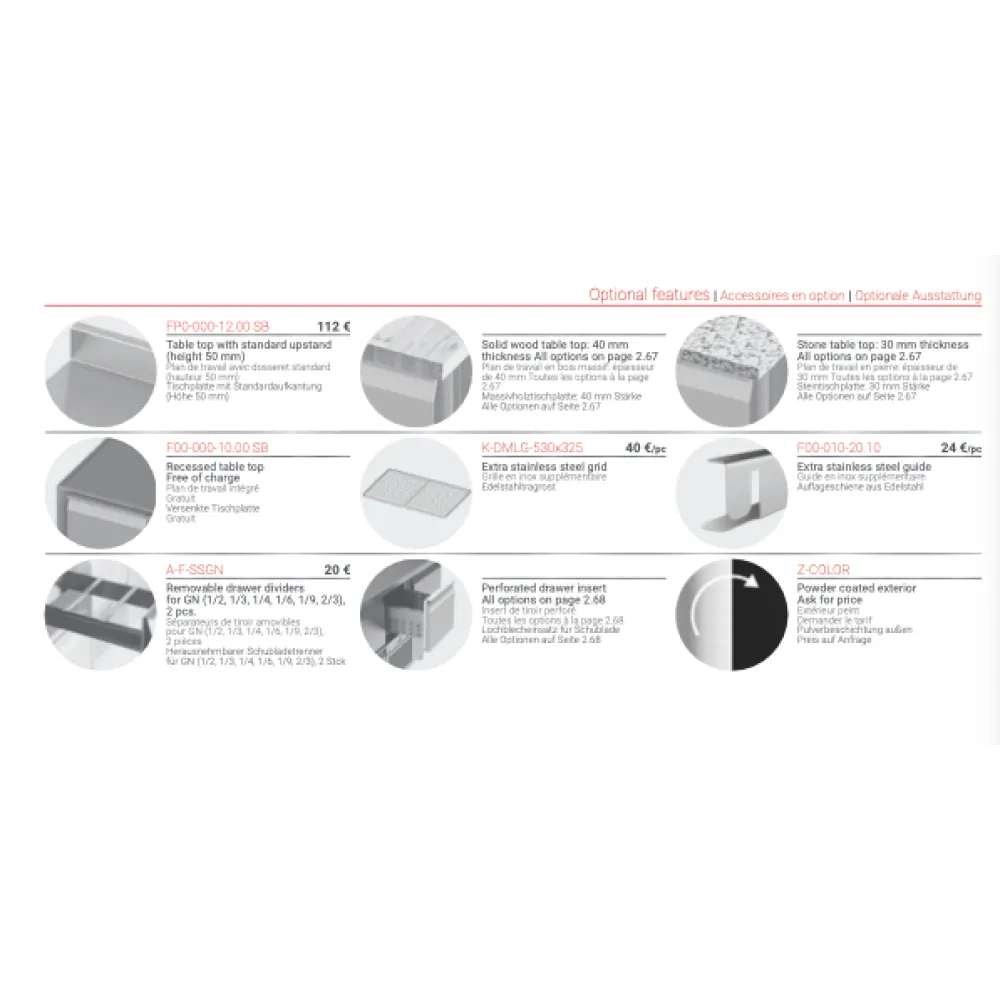 P303 1920mm Komercinis Šaldymo Stalas