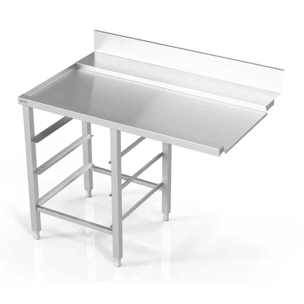 Table en métal avec 3 tiroirs pour un rangement optimisé