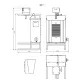Gril Gyros à Gaz Professionnel GD1/S 7kg Gril Gyros à Gaz Professionnel GD1/S 7kg