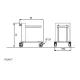 Chariot Distributeur de Vaisselle Atlas