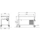 Versatile Cooling Trolley for Canteens