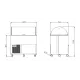 Elegant Buffet Trolley GIUNONE RV
