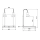 Chauffage de Service Infrarouge Helios 2/1 FLEX