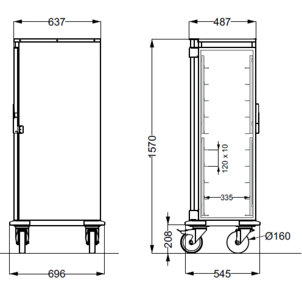Professionaalne Neutraalne Kapp NEUTROVEGA 1 L10
