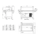 Chic Refrigerated Buffet with Hanex® Betacryl Worktop