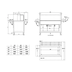 BAIN-MARIE HEATED BUFFET OMNIA 4BM