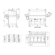 Chic Buffet Station with Heated Glass Top