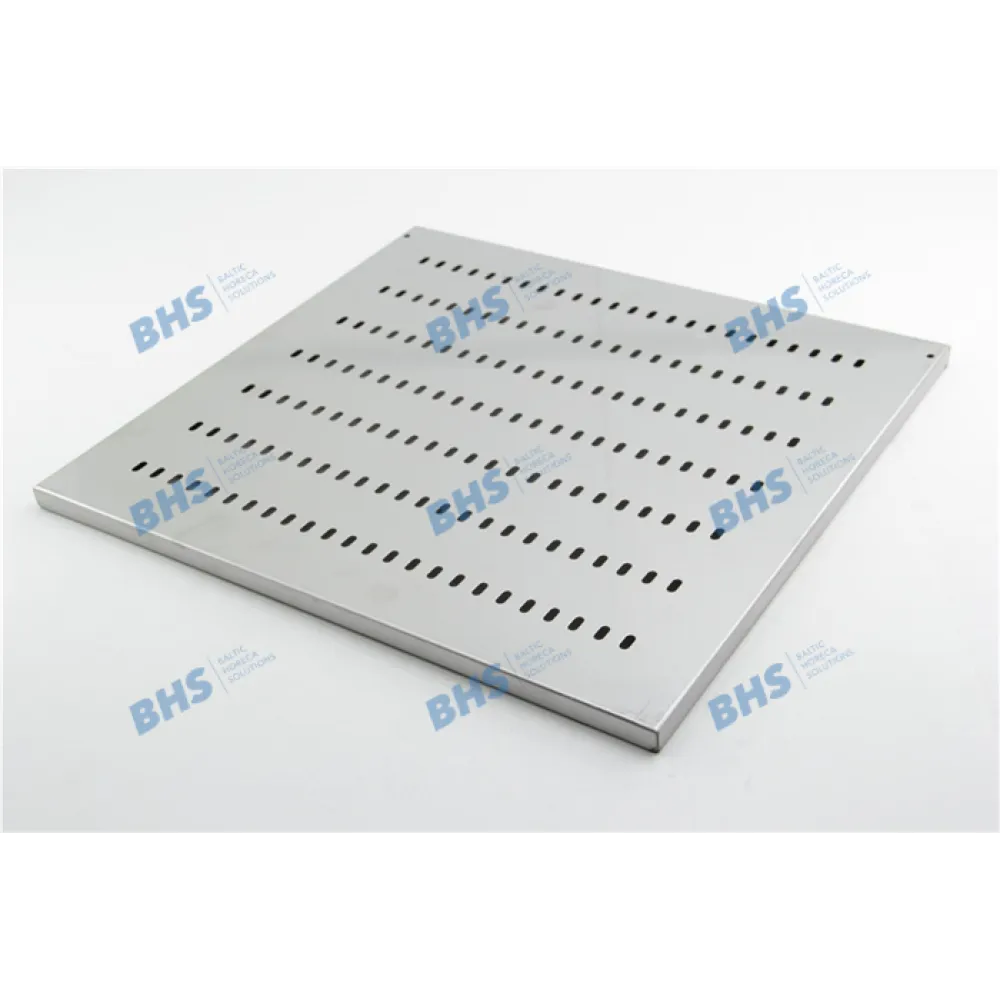 Versatile 430x395mm Stainless Steel Storage Shelf