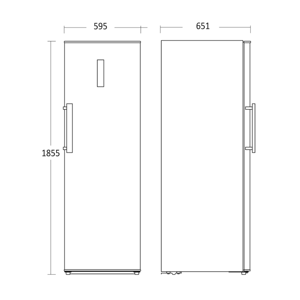 Ledusskapis SKS 452 W - Elegance un funkcionalitāte