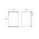 Frigo Innovant SKS 152 W