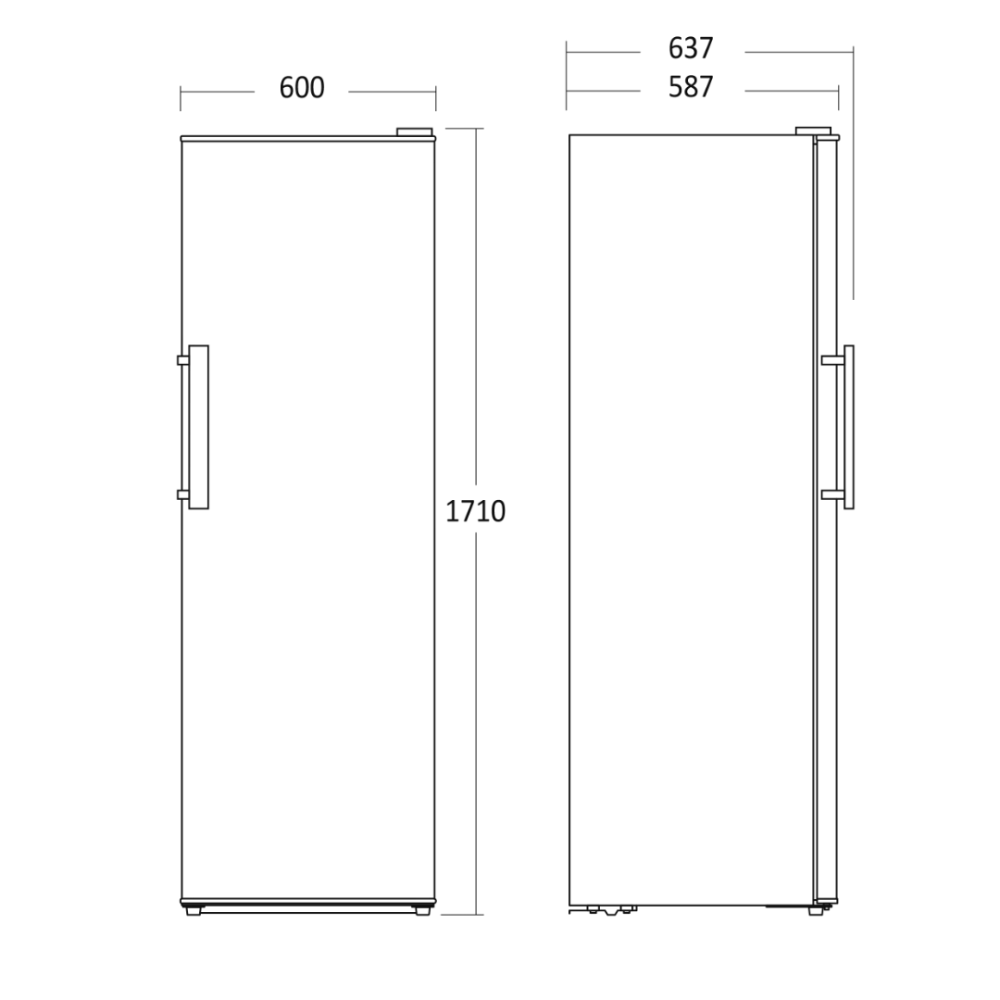 Ledusskapis SKS 332 W - Premium izvēle