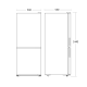 ChicCombi Refrigerator with Smart Freezer