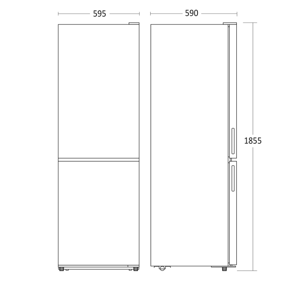 Combi Refrigerator with Enhanced Frost Control