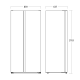 Efficient NoFrost Combi Refrigerator