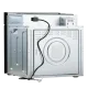 Modern Black Built-in Oven XO 6300
