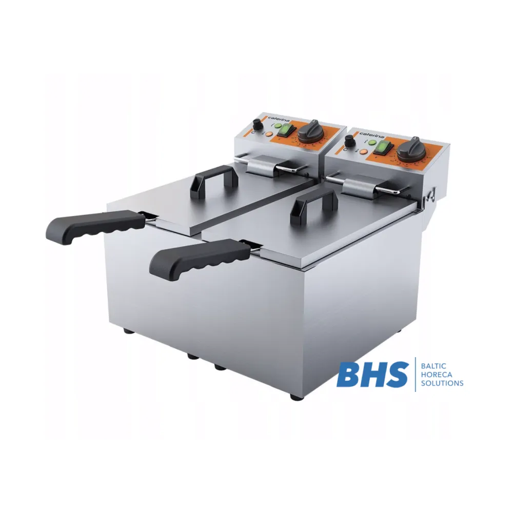 Friteuse Double Électrique de Cuisine 10L