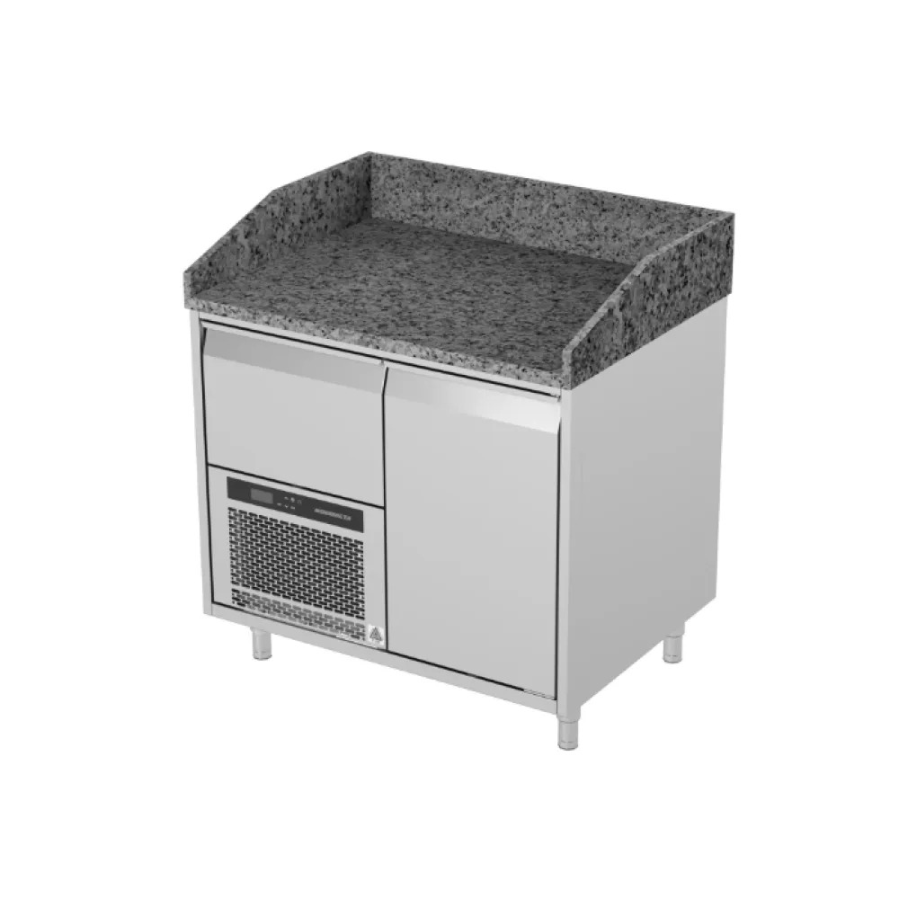 Холодильный стол P101 с гранитной столешницей для ресторанов