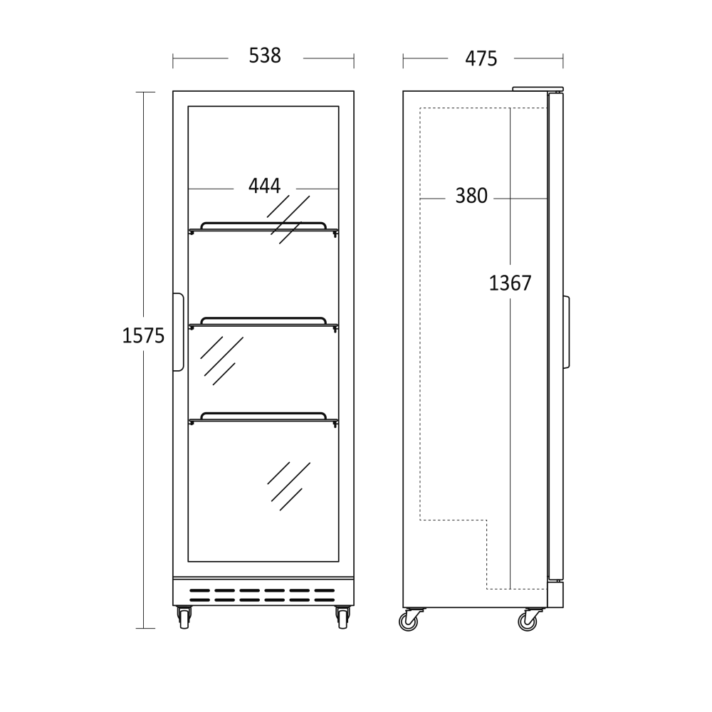 Šaldytuvas 160L SD181BE (26310181BE10000)