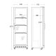 Šaldytuvas 160L SD181BE (26310181BE10000)